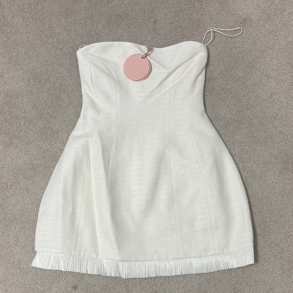 NWT Alexis Mini White Dress